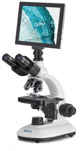Microscop KERN OBE 114T241, trinocular, factor de marire: 40x - 1000x, cu tableta