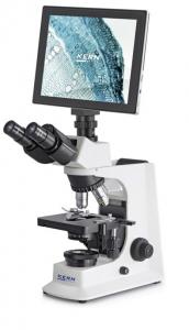 Microscop KERN OBL 137T241, trinocular, factor de marire: 40x-1000x, cu tableta