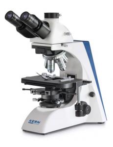Microscop KERN OBN 158, trinocular, cu contrast de faza, profesional, factor de marire: 40x-1000x