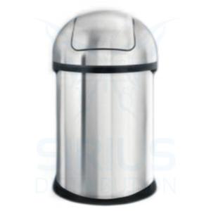 Cos de gunoi push din INOX de 40l