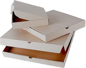 Cutie pizza clasica din carton alb de 28/32/40/50 CM