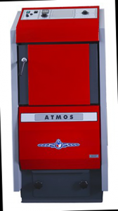 Cazan ATMOS D50P pe peleti din otel de 45kW