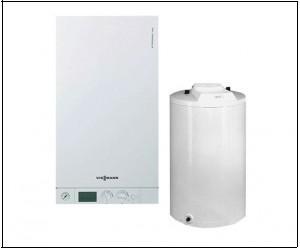 Centrala termica VIESSMANN VITODENS 200-W 45 kW + Boiler bivalent 300l