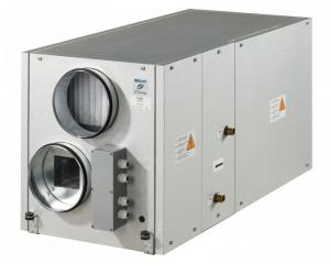 Centrale de ventilatie cu recuperator de caldura si baterie apa calda 550m3