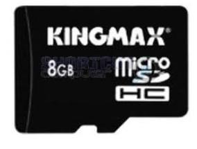 Card de memorie Kingmax Micro-SDHC 8GB - Class 4 SD Adapter Km08GmcSDHC4