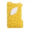Husa Momax Snow Leopard Patter, Yellow pentru iPhone 4, COREGC5B05