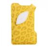 Husa momax snow leopard patter, yellow pentru iphone 4, coregc5b05