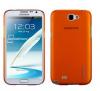 Husa Samsung Galaxy Note 2 N7100 Clear Touch Orange Ultra Slim, CHUTSANOTE2TO