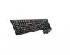 Kit tastatura si mouse A4Tech, Usb, Black, Krs-8572-Usb