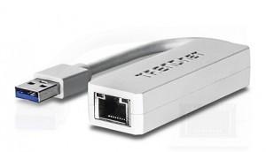 Placa de retea Trendnet TU3-ETG, USB 3.0, Gigabit Ethernet Adapter, TU3-ETG