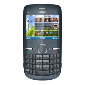 Telefon mobil Nokia C3 Slate Grey, NOKC3
