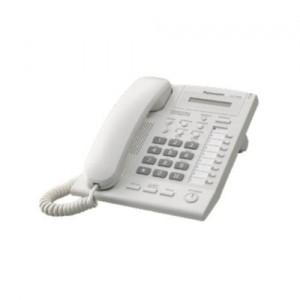 Telefon Panasonic KX-DT321CE, pentru centrale TDA/TDE, alb
