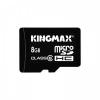 Card de memorie Kingmax Micro SDHC 8GB Clasa 6 + Adaptor SD Km08GmcSDHC6