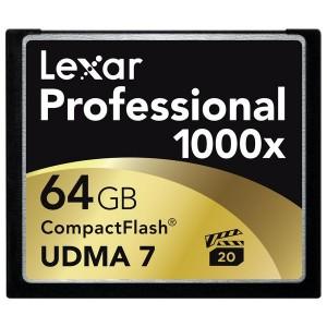 Card memorie Lexar Compact Flash 1000X TB 64GB, LCF64GCTBEU1000