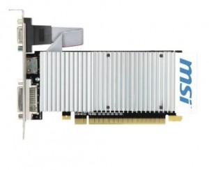 Placa video MSI NVIDIA GeForce GTS210,PCI-E 2.0, GDDR3 1024MB,64bit,DVI,HDMI,DirectX 11,Dual FAN  N210-MD1GD3H/LP