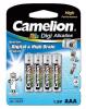 Baterii Camelion Mignon LR6, BP4, 4pcs blister, 144/12, LR6-BP4DG