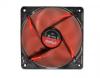 Cooler carcasa Spire SP12025S1H4-R-LED  120x120x25mm Red LED Sleeve,Bearing 1800rpm 4Pin Connector Fan,PWM
