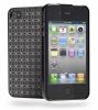 Husa cygnett deco semibling pentru iphone 4s, black