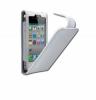 Husa CYGNETT iPhone 4 case Glam, White patent flip, CY0094CPGLA