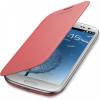 Husa Samsung Galaxy S3 I9300 Flip Cover Pink, EFC-1G6FPECSTD
