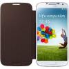Husa Samsung Galaxy S4 I9500/I9505 Flip Cover Amber Brown Sedna , EF-FI950BAEGWW