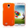 Husa Samsung I9500 Galaxy S4 Clear Touch Orange Ultra Slim, CUSAS4TO1
