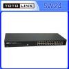 Switch TotoLink  24 porturi, 10/100Mbps, carcasa metalica, rackabil 19 inch , TTL-FS-SW24