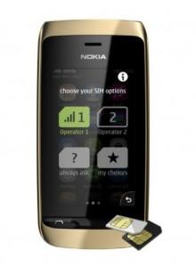 Telefon mobil Nokia 310, Dual Sim, Gold, 69561