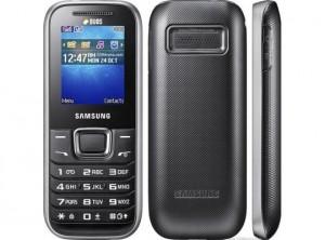 Telefon mobil Samsung Dual SIM E1232 Blue Black SAM1232BB