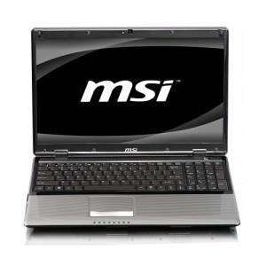 Laptop MSI CR620 cu procesor Intel Pentium Dual Core P6200 2.13GHz, 4GB, 320GB, Intel HD Graphics, FreeDOS, Negru