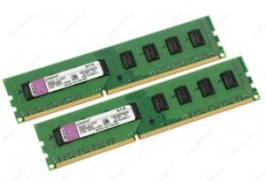 MEMORIE KINGSTON DDR III, 4GB, KIT 2x2GB, 1333MHz, KVR1333D3S8N9K2/4G