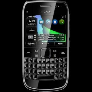 Telefon Mobil Nokia E6 Black, NOKE6BLK