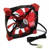 Ventilator Inter-Tech CobaNitrox Extended R-120-R 120mm Red LED Fan