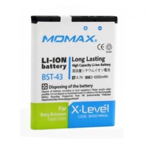 Acumulator Momax X-Level BST-43 pentru Sony Ericsson  U100, J10, ELM, YARI, BASEYARIXL