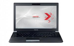 Laptop Toshiba Tecra R840-10E 14 Inch LED HD cu Procesor Intel Core i5-2520M 2,50 (3,20 Turbo) GHz, 4GB,  500GB, Intel HD Graphics 3000, Negru Graphite, Windows 7 Professional pe 64 de biti, PT42FE-00D00LG5