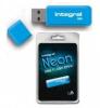 Memorie stick USB  INTEGRAL 4GB, Neon Blue, INFD4GBNEONB