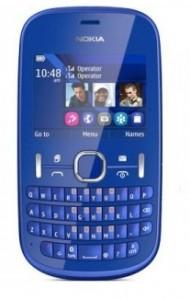 Telefon mobil Nokia Asha 201, Blue, 55909
