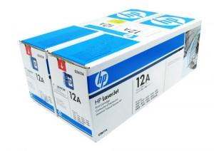 Toner HP 12A Black Dual Pack, Q2612AD