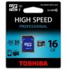 Card de memorie Micro SD Card Toshiba 16GB Class 10 Ush I  Cu Adaptor SD  SD-C016Uhs1