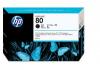 Cartus hp 80 negru, 350 ml, pigmented ink,