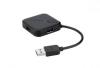 HUB USB BELKIN 4 PORTURI MINI NEGRU. F5U407cwBLK