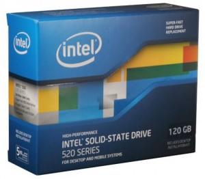 Intel SSD 520 Series (120GB, 2.5 inch SATA 6Gb/s, 25nm, MLC) 9.5mm, SSDSC2CW120A3K5