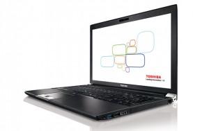 Laptop Toshiba Tecra R950-10G 15.6 Inch LED HD cu Procesor i7-3520M 2,90-3,60 Turbo GHz, 4GB, 500GB, AMD Radeon HD 7570M 1GB DDR3 dedicat, Grafit negru, Windows 7 Professional pe 64 de biti, PT530E-00C00LG5