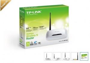 Router Wireless TP-LINK TL-WR740N 4 Porturi 150Mbps Lite-N, Athreos chipset, 1T1R, 2.4GHz, SPI firewall, autorun utility, fixed antenna