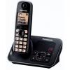 Telefon DECT Panasonic cu robot digital si caller ID, Negru, KX-TG6621FXT