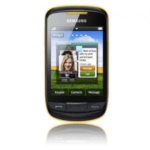 Telefon mobil Samsung S3850 Corby 2 Orange, SAMS3850YLW