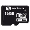 Card de memorie MicroSDHC 16GB Serioux  Cu Adaptor SDHC  Class 10  Sftf16Ac10