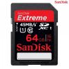 Card memorie sandisk 64gb extreme sdxc,