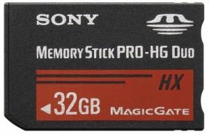 Card memorie SONY Memory Stick Pro HG Duo 32Gb cu Adaptor, MSHX32A-ADAPTOR