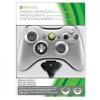 Microsoft Xbox 360 Wireless Controller pentru XBOX, USB, argintiu + Kit de incarcare,QFF-00006